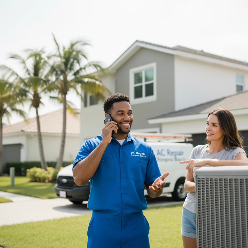 AC Repair Pompano Beach customer support in West Liberty